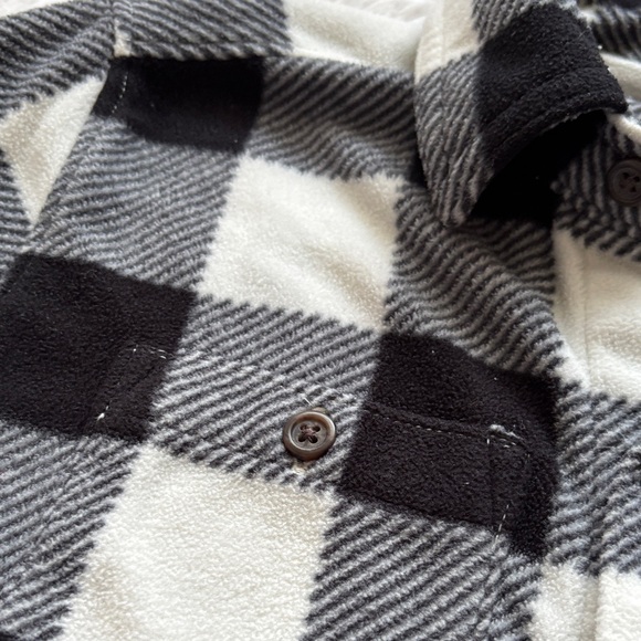 Boy’s Black and White Plaid Shirt - Picture 2 of 5